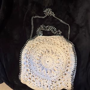 Authentic Stella McCartney hardly used fashionable crochet handbag !!